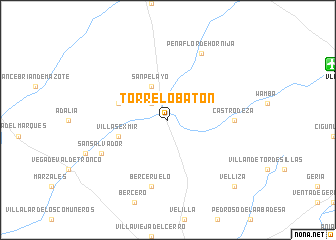 map of Torrelobatón