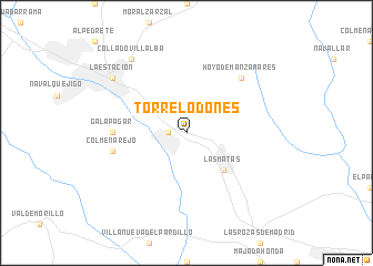 map of Torrelodones