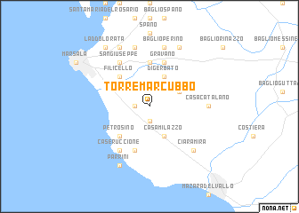 map of Torre Marcubbo