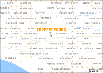 map of Torres de Apra