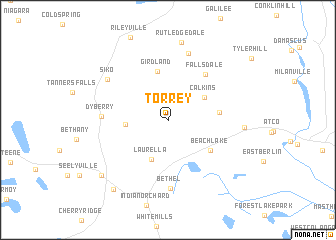 map of Torrey