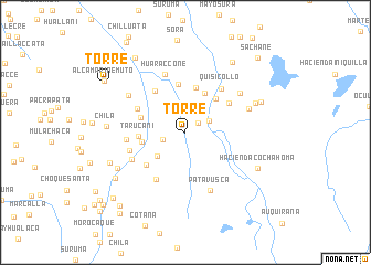 map of Torre