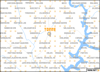 map of Torre