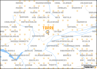 map of Torre