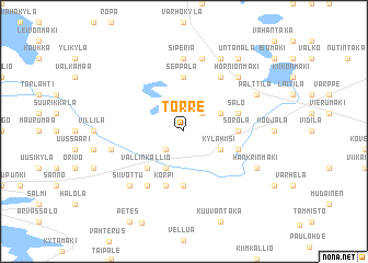 map of Torre