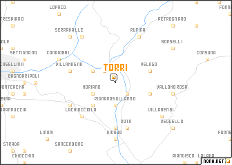 map of Torri