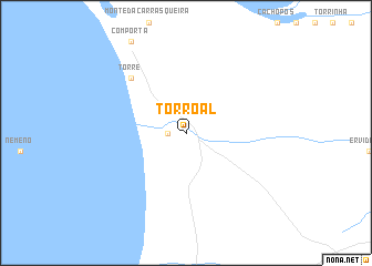 map of Torroal