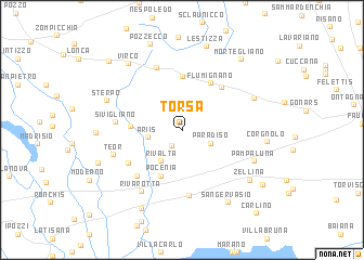 map of Torsa