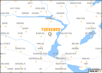 map of Torsebro