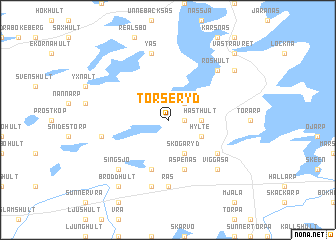 map of Torseryd