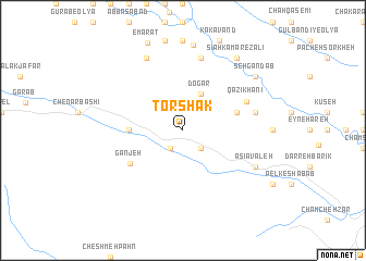 map of Torshak