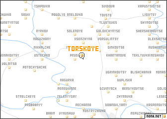 map of Torskoye