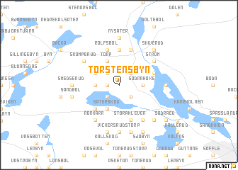 map of Torstensbyn