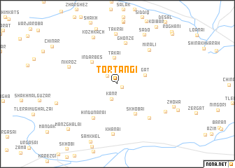 map of Tor Tangi