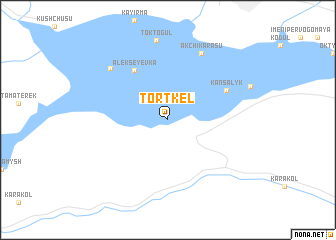 map of Tortkëlʼ