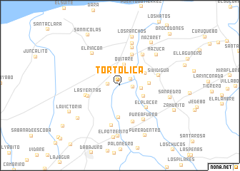 map of Tortolica