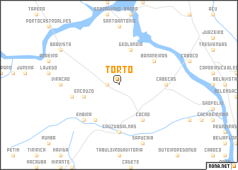 map of Torto