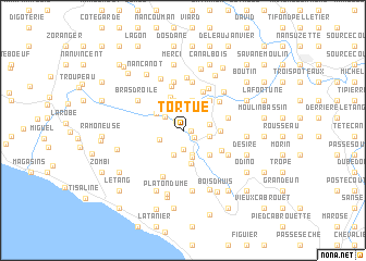 map of Tortue