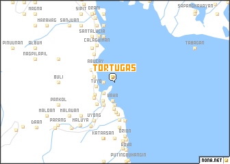 map of Tortugas