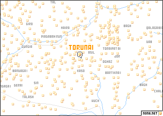 map of Torūnai