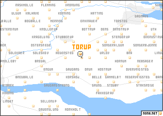 map of Torup