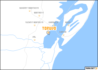 map of Toruvo