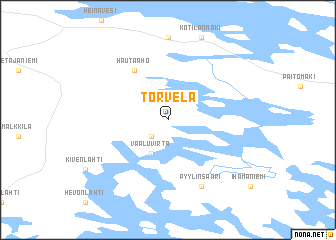 map of Torvela