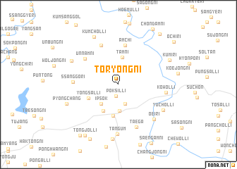 map of Toryong-ni