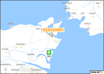map of Tosadomari