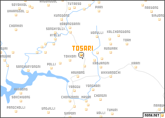 map of Tosa-ri