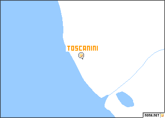 map of Toscanini