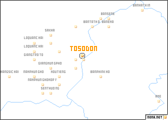 map of Tô So Dón
