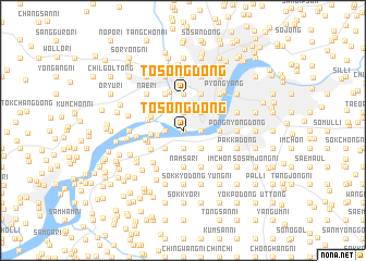 map of T\