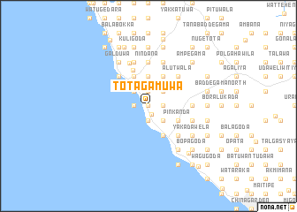 map of Totagamuwa