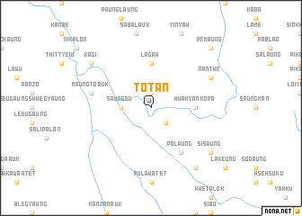 map of Totan