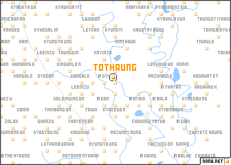 map of Tôthaung