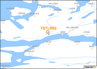 map of Totland