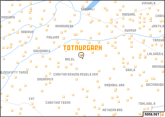 map of Tot Nūrgarh