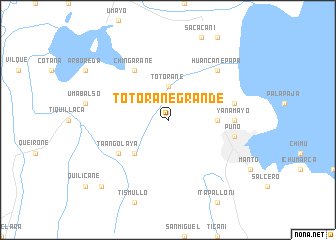 map of Totorane Grande