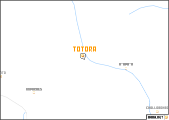 map of Totora