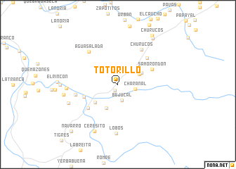 map of Totorillo