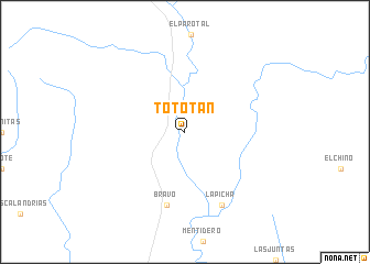 map of Tototán