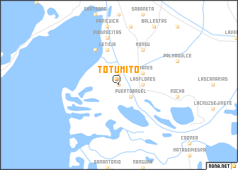 map of Totumito