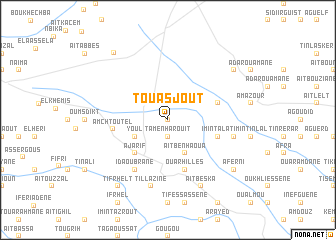 map of Touasjout