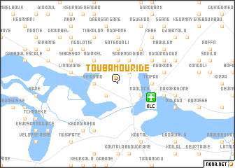 map of Touba Mouride