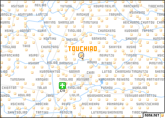 map of T\