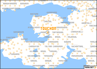 map of Tou-ch\