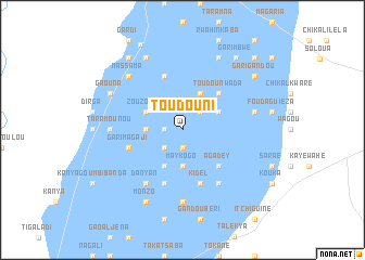 map of Toudouni