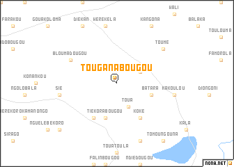 map of Touganabougou