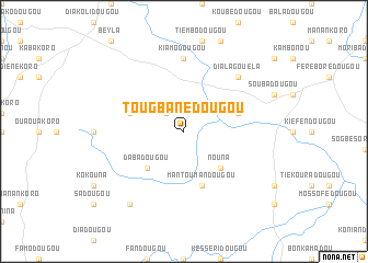 map of Tougbanédougou